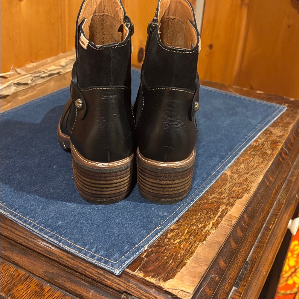 Pikolinos NWOT Women's San Sebastián Leather Booties Sz 38, 7.5-8 US - Picture 7 of 13